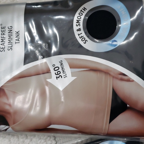 JOCKEY ESSENTIALS HIGH WAIST SHORTS & SLIMMING TANK WOMENS BLACK XXL - Picture 5 of 9